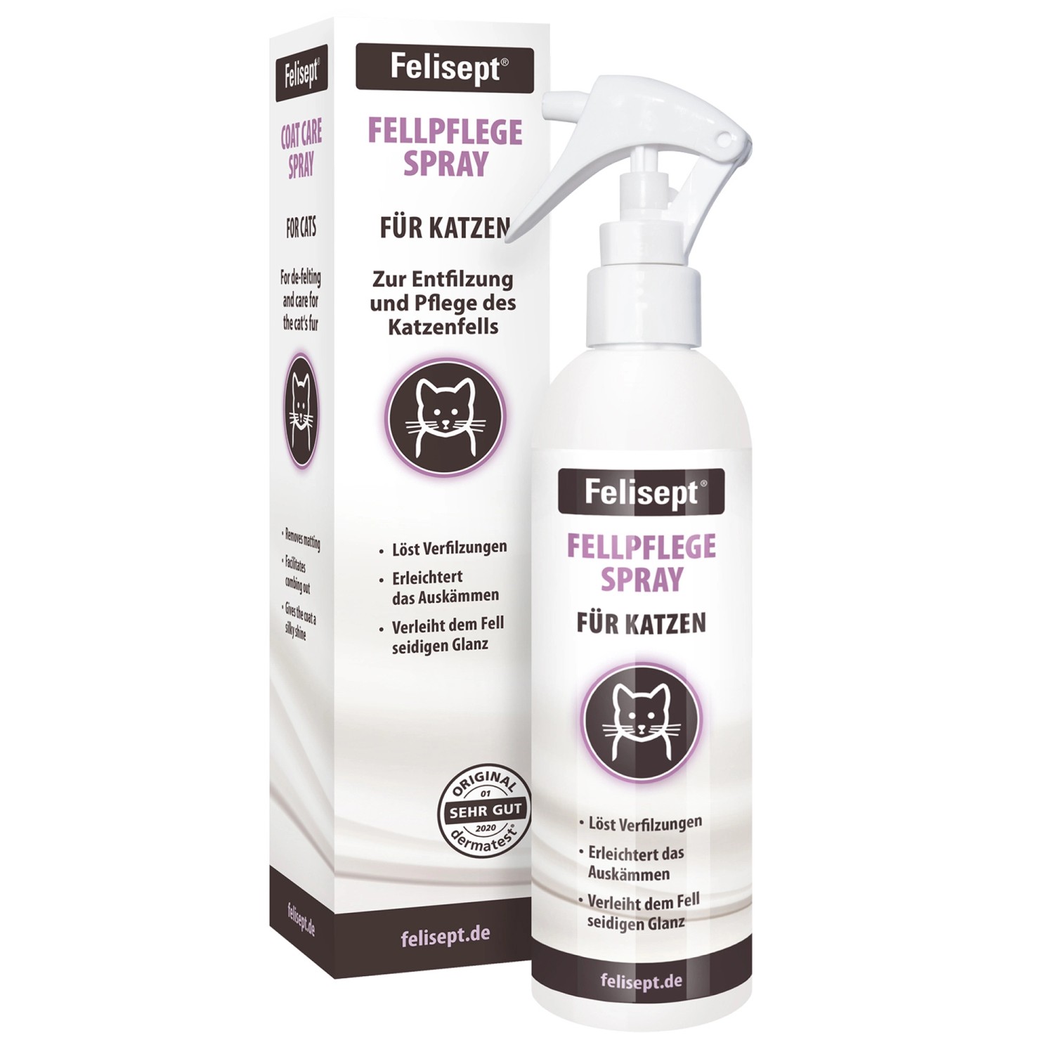 Felisept Fellpflegespray für Katzen 250 ml