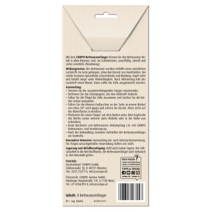 Compo Bettwanzenfänger 4er-Pack: Klebefalle zur Erkennung von Bettwanzen ohne Insektizide.