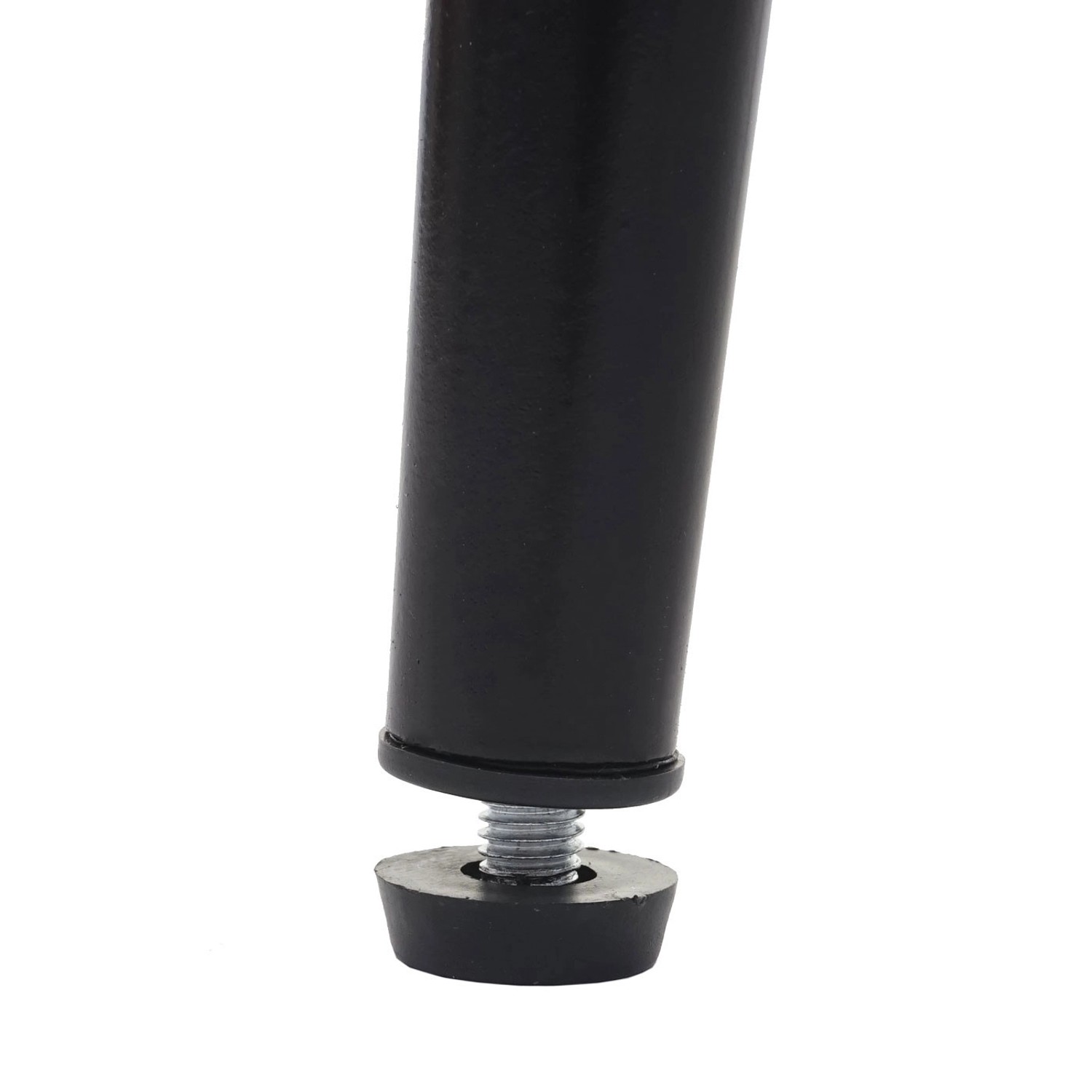 Detailaufnahme: Verstellbarer Bodenschoner am Stuhlbein des MCW Esszimmerstuhls.