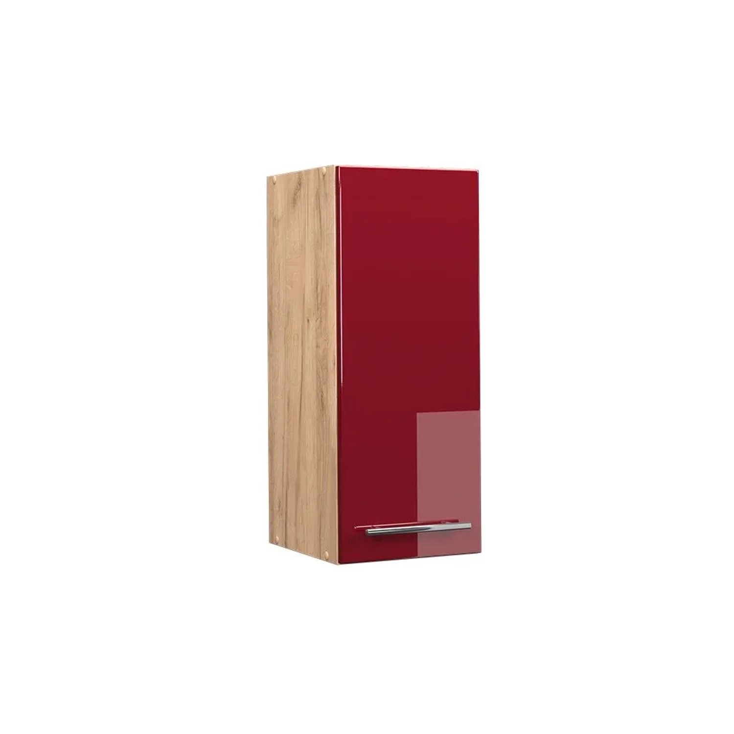 Vicco Hängeschrank Fame-Line Bordeaux Hochglanz Goldkraft Eiche 30 cm