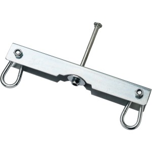 SwingKing Doppel-Schaukelhaken, verzinkt, M10 x 17 cm, für Gartenspielgeräte.