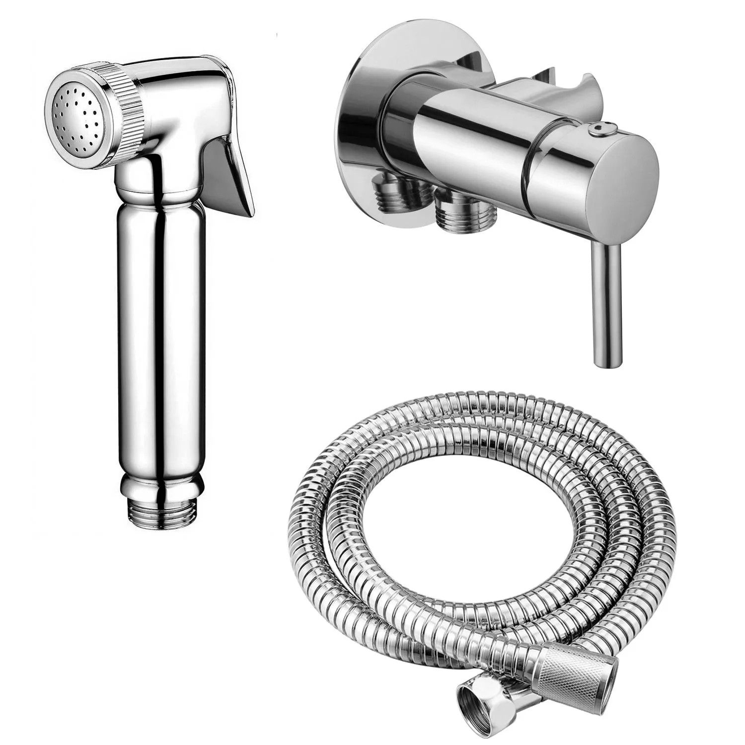 Stilform Design WC/Bidet Handbrause Komplettset mit Unterputz Mischerarmatur Mini
