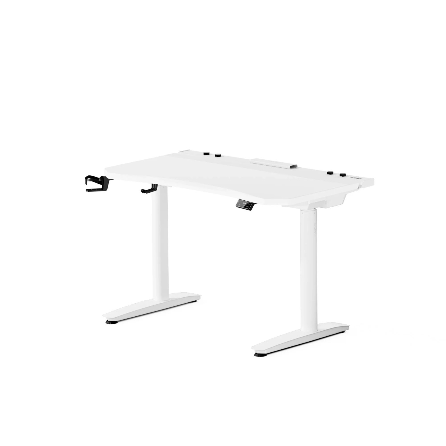 DIABLO CHAIRS Elektrisch Verstellbarer Gaming-Schreibtisch Weiß 1200 x 700 mm