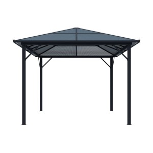 Vente-unique Pergola Radela Anthrazitgrau 398 cm