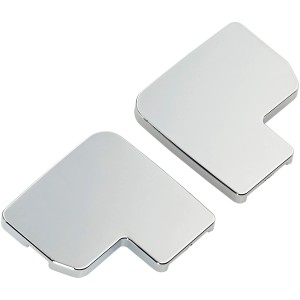 Abdeckkappen Set für Visolo Eckdusche/U-Form Profile, verchromt.