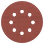 Bosch Schleifblatt EfWP K250, Ø 125 mm, für Holz und Farbe. Schleifmittel mit Klettverschluss und Löchern.