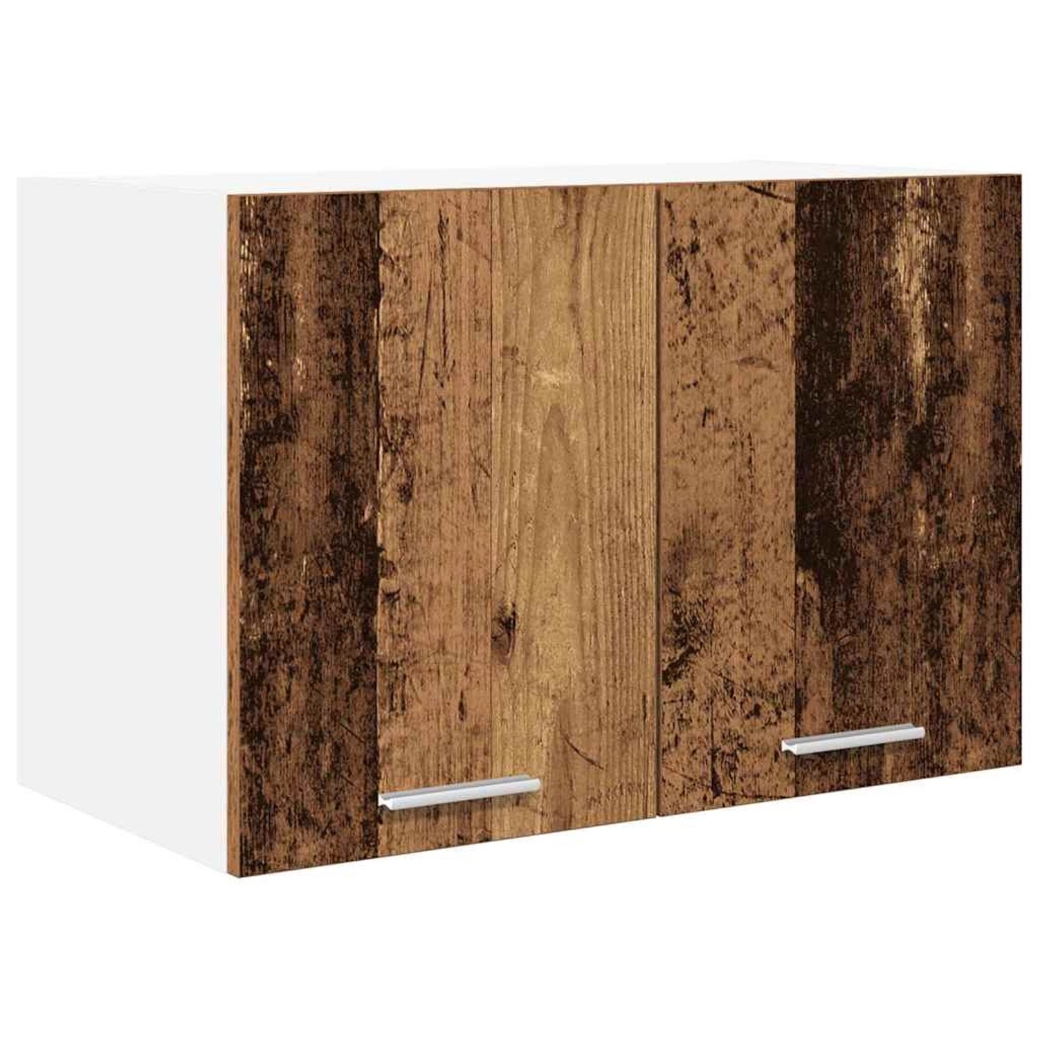 vidaXL Hängeschrank mit Tür Riga Altes Holz und Weiß 60 x 31 x 40 cm 884174 günstig online kaufen
