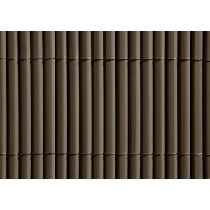 Kunststoff-Sichtschutzmatte in Taupe, 90x300cm, für Balkon & Garten.