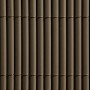 Kunststoff-Sichtschutzmatte in Taupe, 90x300cm, für Balkon & Garten.