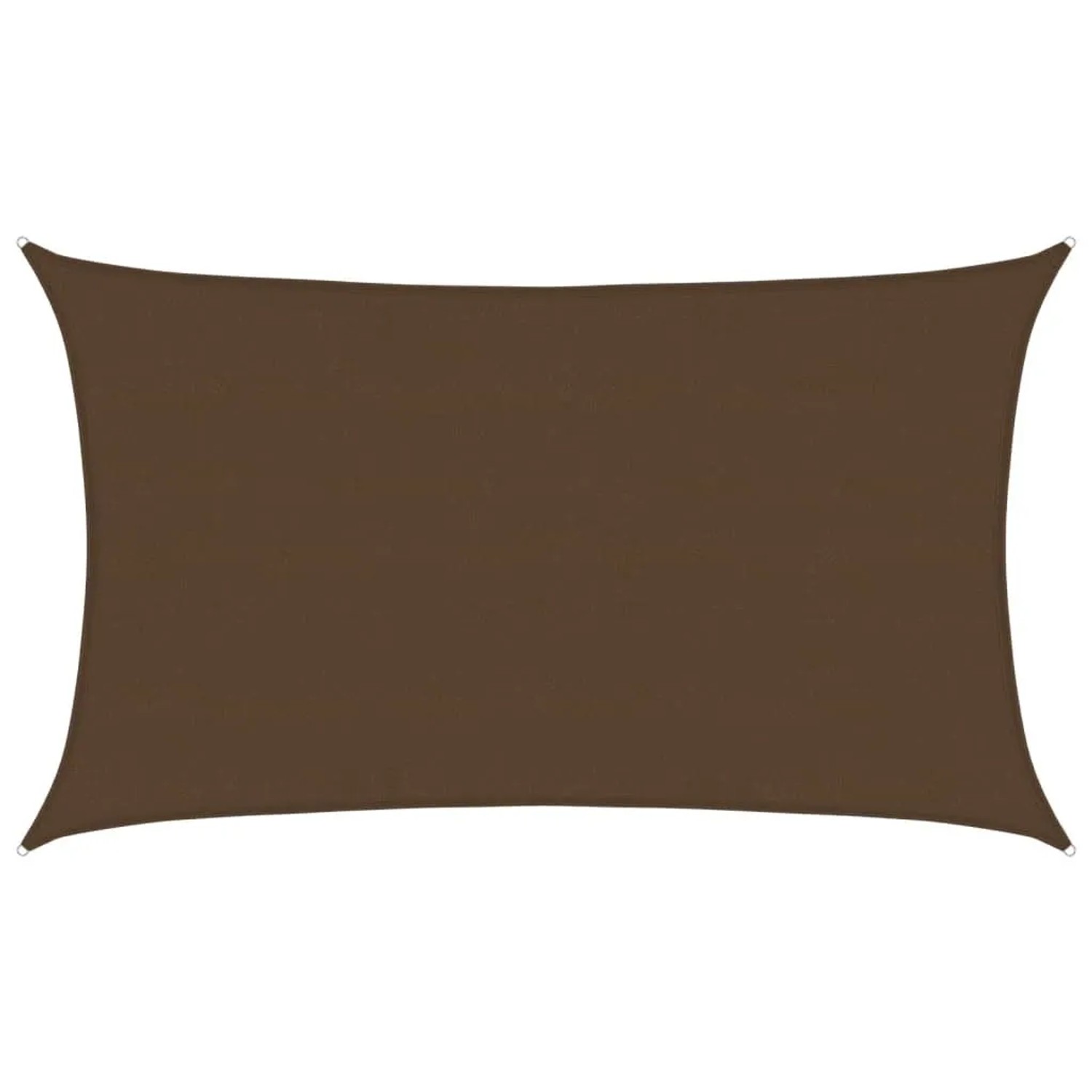 Furnicato Sonnensegel 160 G M² Braun 5x8 M Hdpe