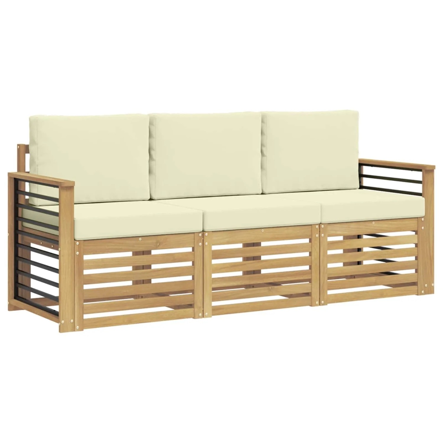 vidaXL Sofagarnituren Massivholz Akazie 3391325