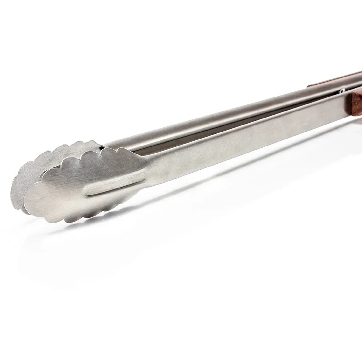 Petromax Grillzange klein aus Edelstahl, Grillutensil für Kohle und Grillgut.