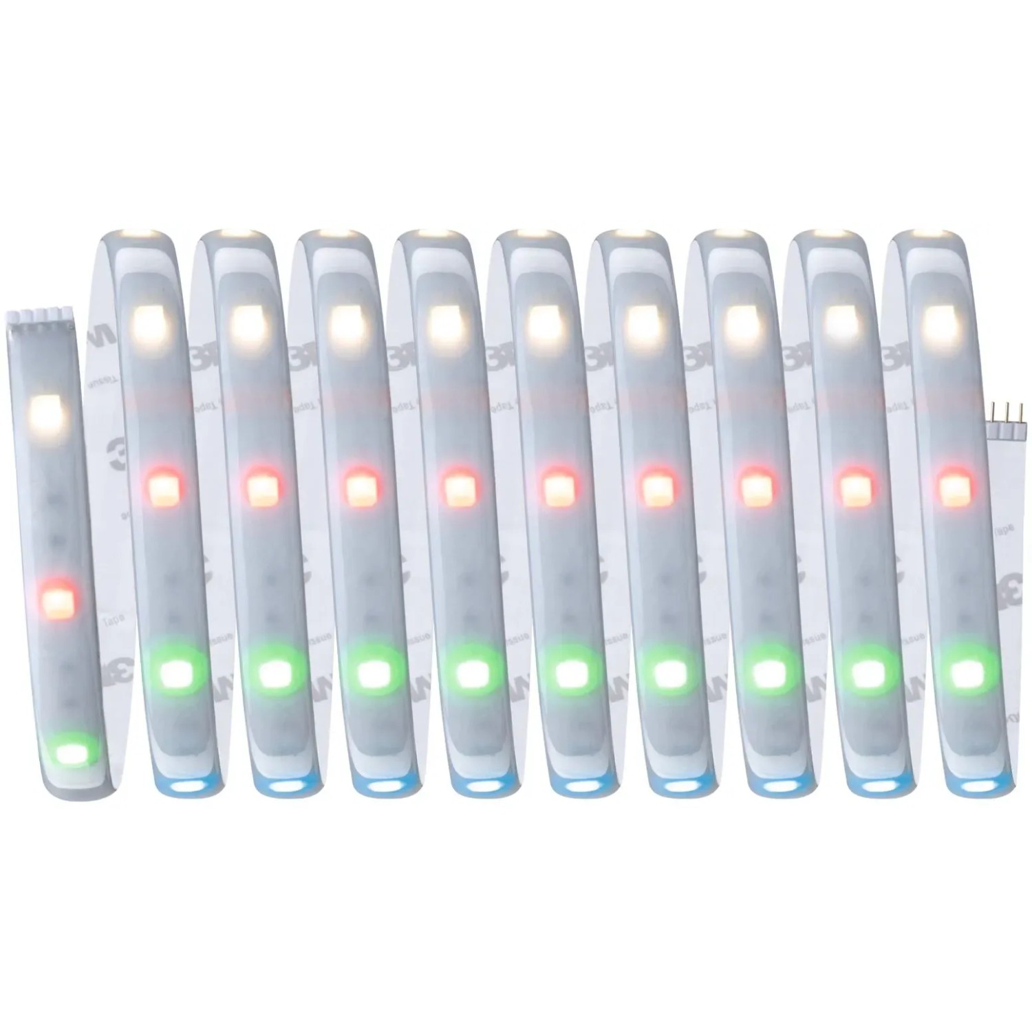 Paulmann MaxLED 250 RGBW LED-Streifen 3m Basis-Set mit Farbwechsel und Smart Home Zigbee Funktion.