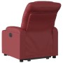 vidaXL Relaxsessel mit Aufstehhilfe Weinrot Kunstleder 3206603_5