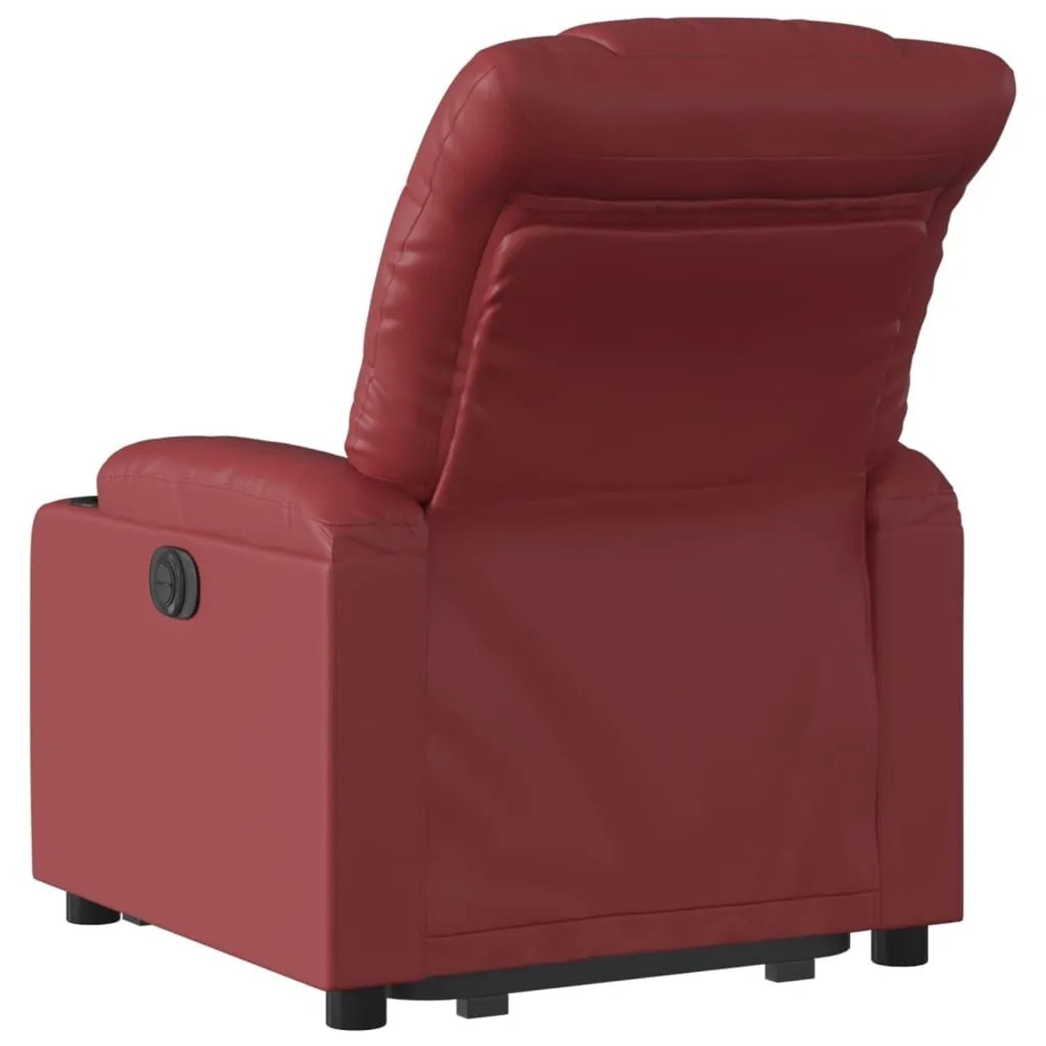 vidaXL Relaxsessel mit Aufstehhilfe Weinrot Kunstleder 3206603_5