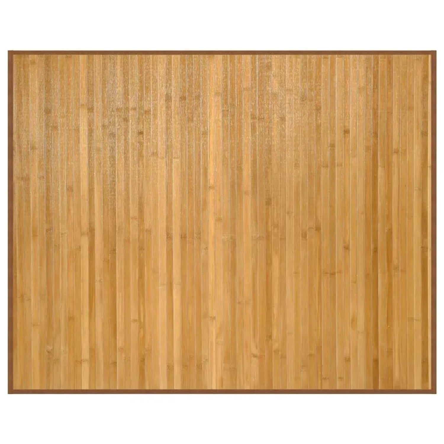 vidaXL Teppich Rechteckig Natur 80x100 cm Bambus 376901