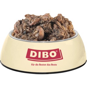 Dibo Hunde-Barf Pansen 500g im Napf. Frostfutter für artgerechte Ernährung.
