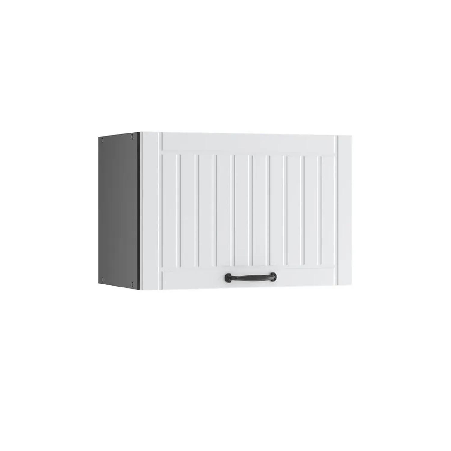 Vicco Hängeschrank Fame-Line Hängender Küchenschrank Weiß Landhaus Anthrazit 60 cm Flach