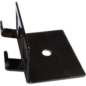 Elephant Terrassen-Startclip, schwarz, für die unsichtbare Montage von Terrassendielen, 16 Stück.