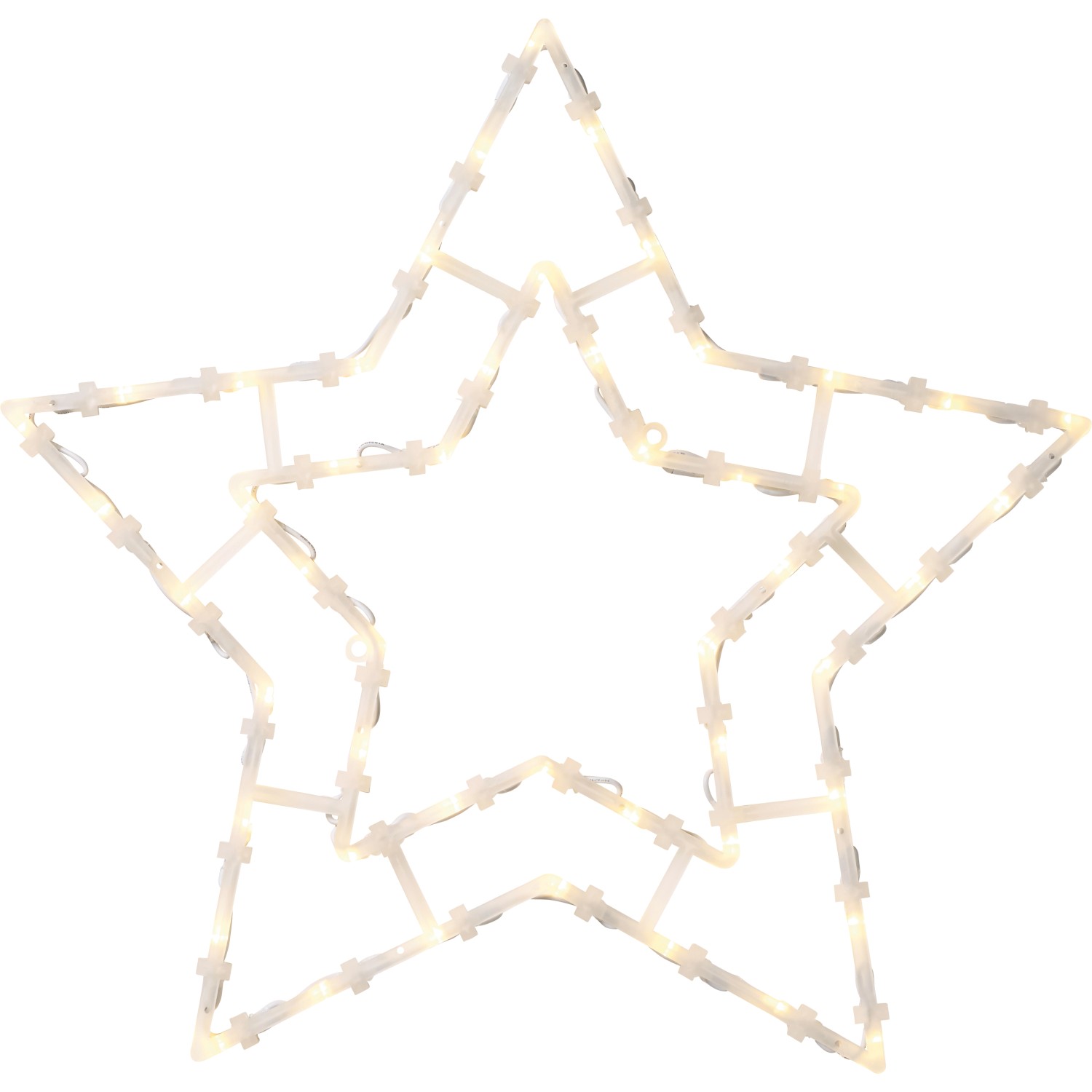 LED-Fensterlicht 50 LEDs 3-fach sortiert