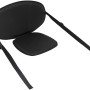 Schwarzer Kajak-Sitz mit Rückenlehne und Befestigungsgurten für Hydro-Force SUP Board.