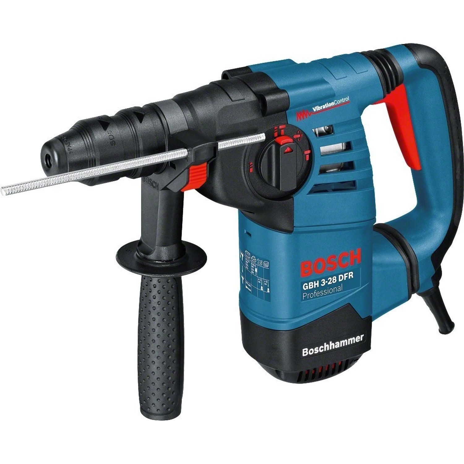 Bosch Professional Bohrhammer GBH 3-28 DFR SDS-Plus 800 W im Koffer