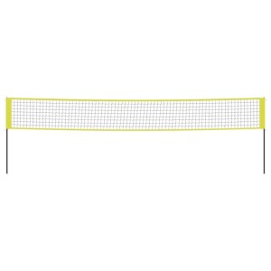 vidaXL Volleyballnetz Gelb und Schwarz 823x244 cm PE-Gewebe 93744