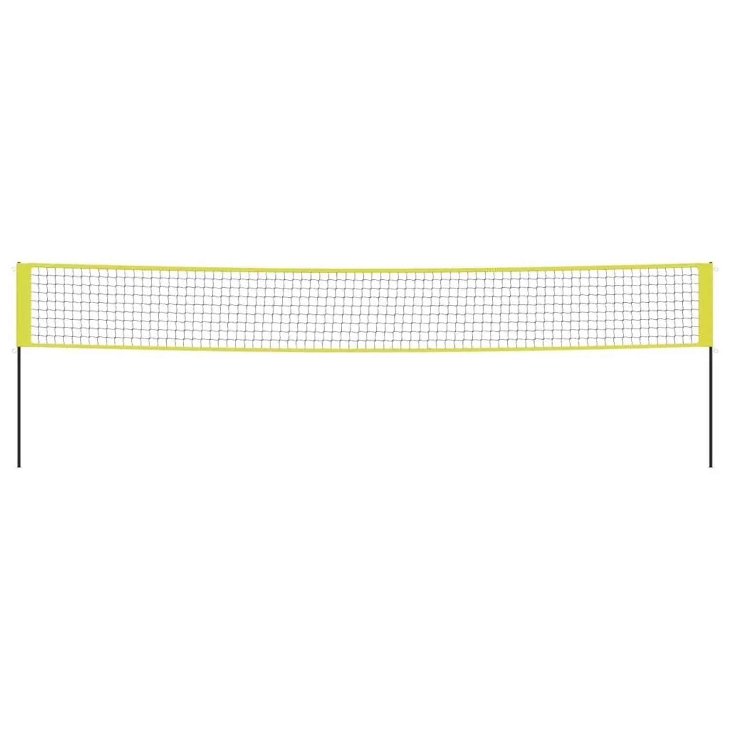vidaXL Volleyballnetz Gelb und Schwarz 823x244 cm PE-Gewebe 93744_3