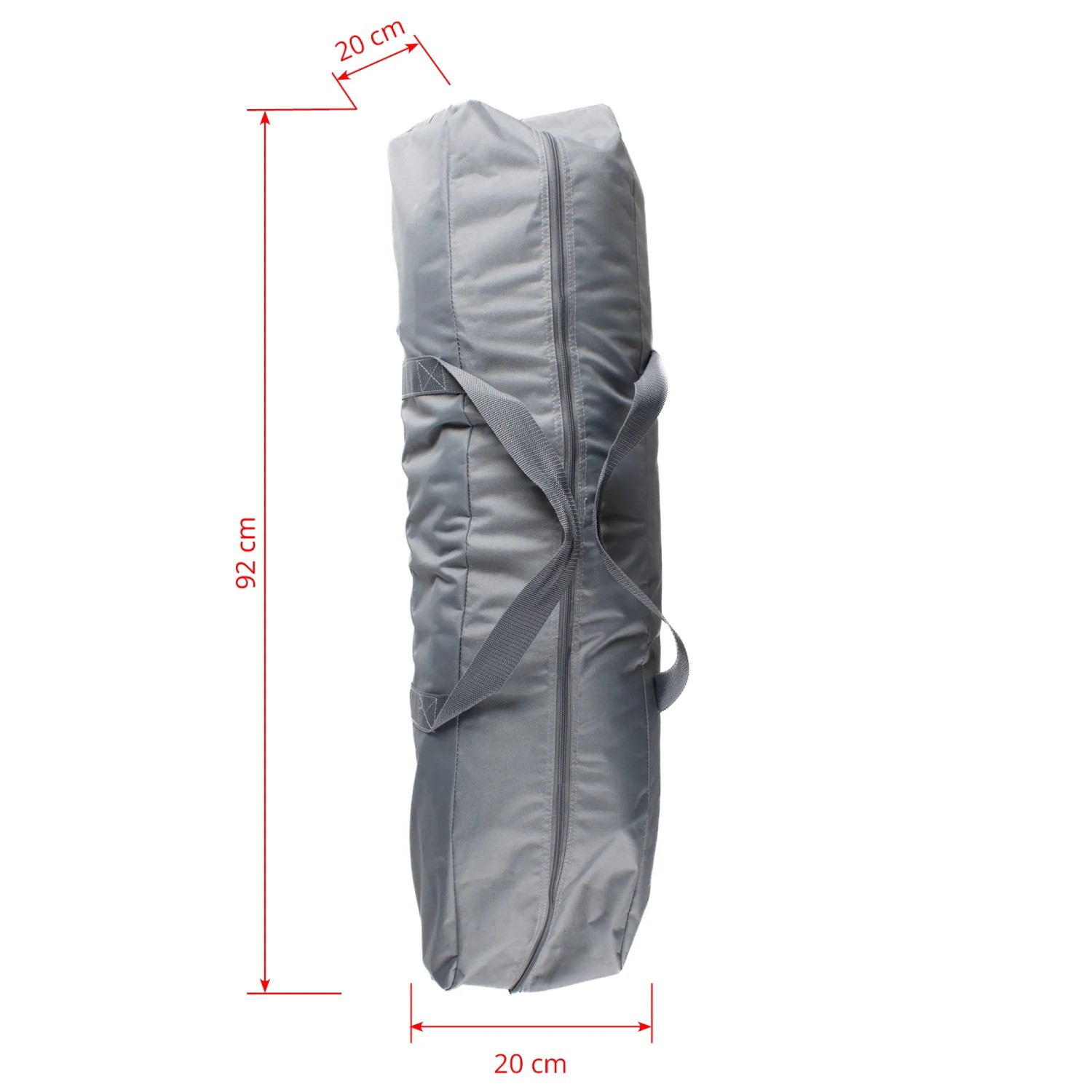 Graue Transporttasche (92x20x20cm) für Eclipse Campingstuhl Modell Herkules.