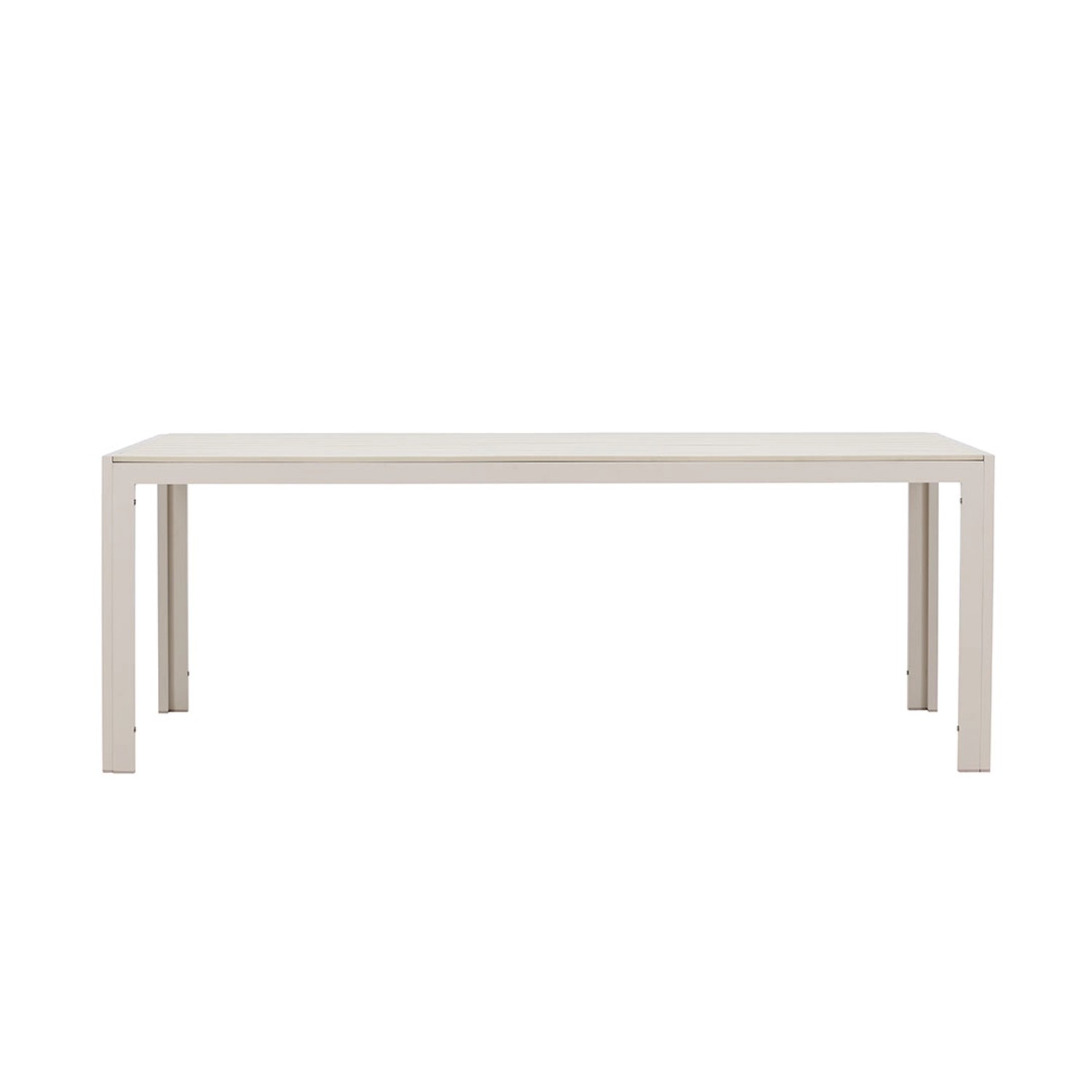 ebuy24 Mirko Gartentisch Beige 205x90 günstig online kaufen