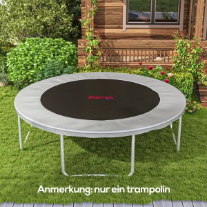 SPORTNOW Trampolin-Sprungtuch, Ersatzmatte für Trampolin, Ø 323cm.