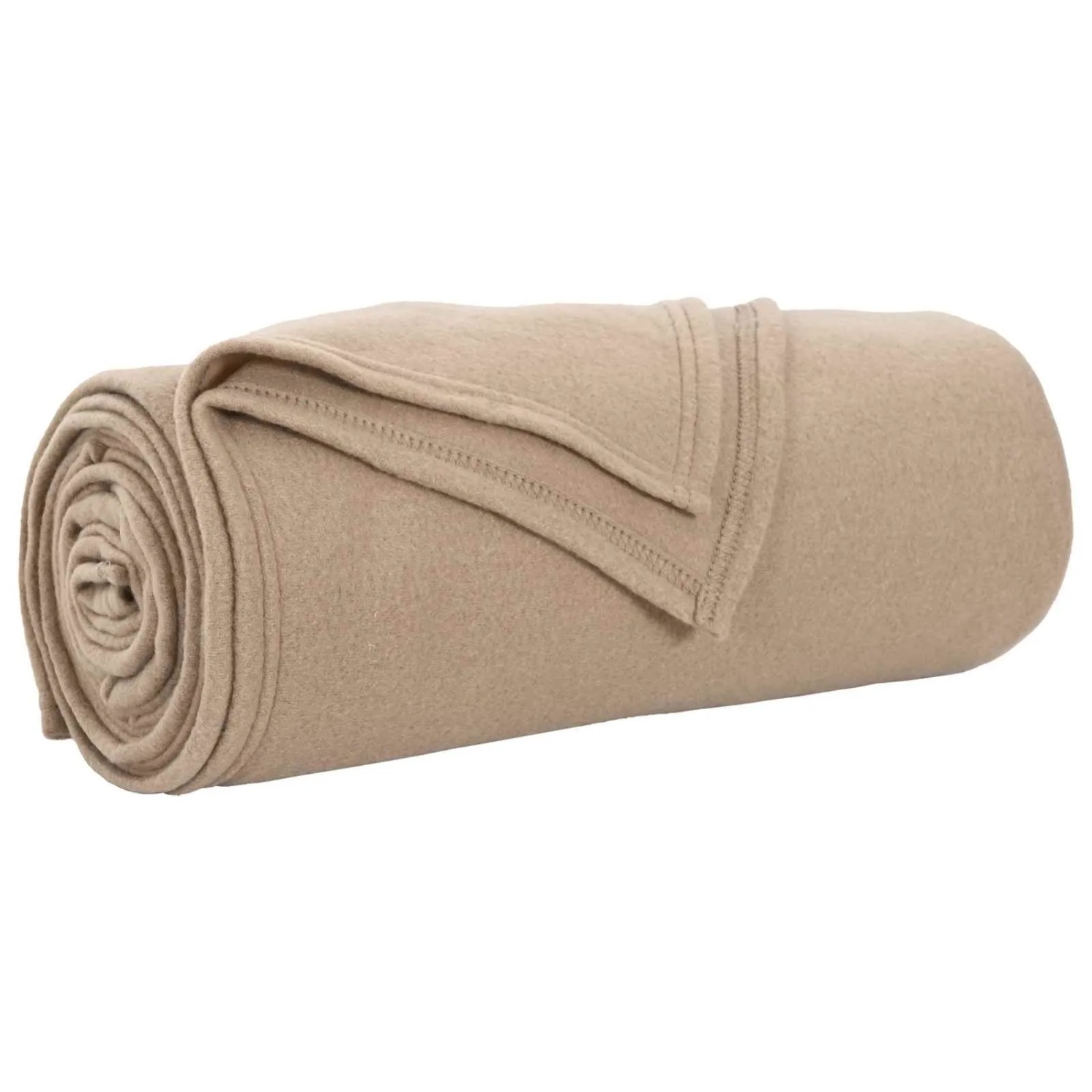 vidaXL Wohndecken 24 Stück Kamel 170 x 130 cm Fleece 42017089