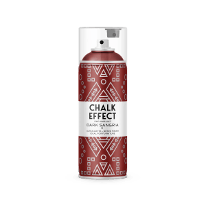 COSMOS LAC Kreidefarbe Spray Chalk Effect  Hochwertige Chalky Kreidesprühfarbe Farbspray  Spray Paint Farbe Dunkle Sangria