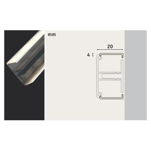 Paulmann Duo Profil Diffusor, 2m, Satin: Abdeckung für LED-Streifen zur Lichtstreuung.