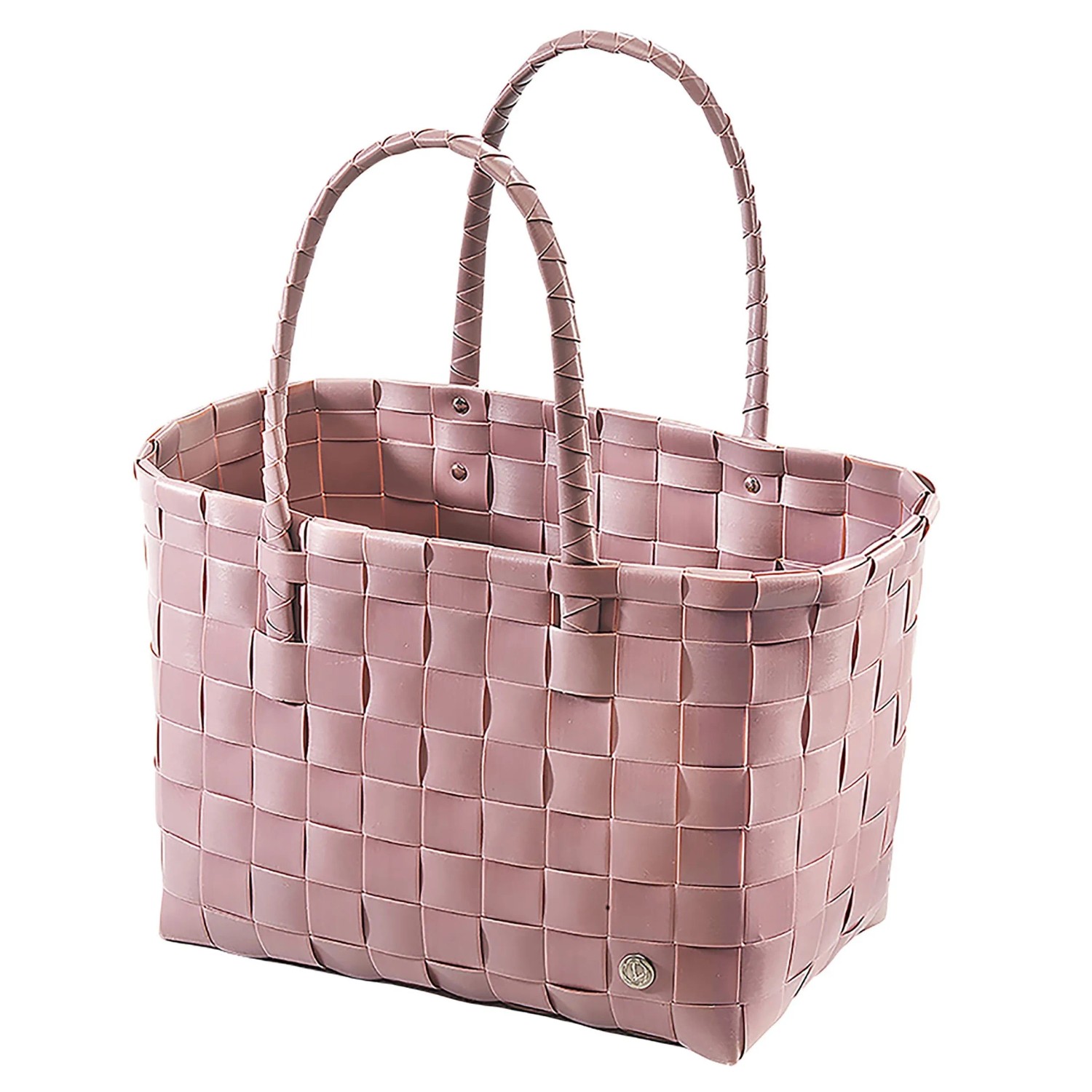 Kobolo Tasche Einkaufstasche Einkaufskorb Kunststoff Shopper ROSE XXL