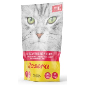 Josera Katzen-Nassfutter Pate Gulasch vom Rind und Huhn 85 g