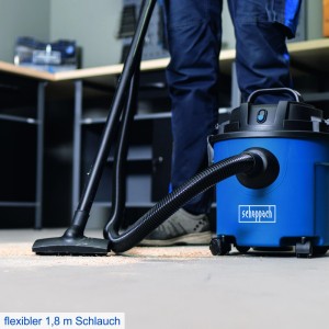 Scheppach Nass- und Trockensauger NTS16 1200 W Blau-Schwarz