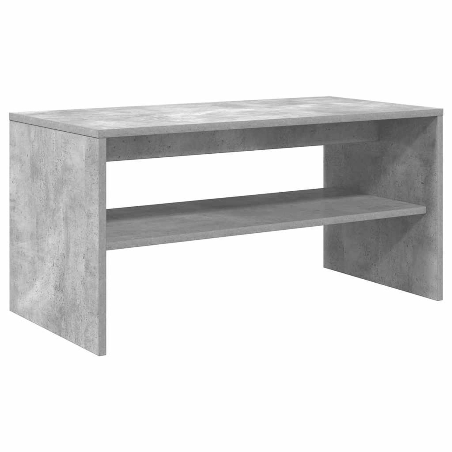 vidaXL TV-Schrank Betongrau 80x40x40 cm Holzwerkstoff 859112