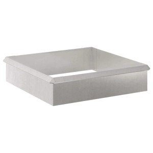 vidaXL Schneckenzauns 8 Stk Silber Edelstahl 874879