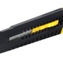 Stanley Cuttermesser SM 18 mm, gelb-schwarz, mit ausfahrbarer Klinge.