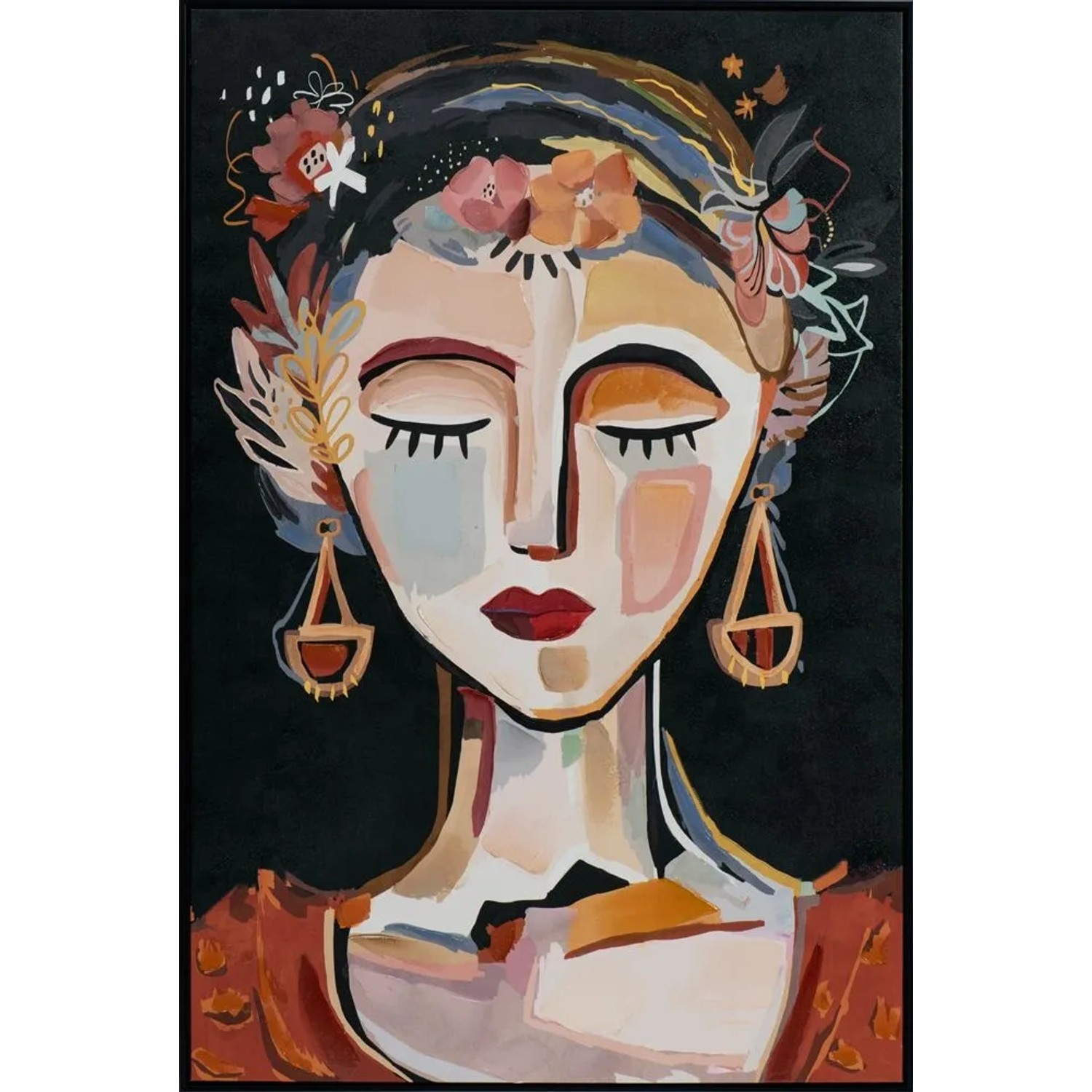 Art Universe Leinwandbild Schlafende Schönheit 82 x 122 cm