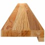 vidaXL Fensterbänke 2 Stk Hellbraun 160x15x2 cm Massivholz Eiche 4009132_5
