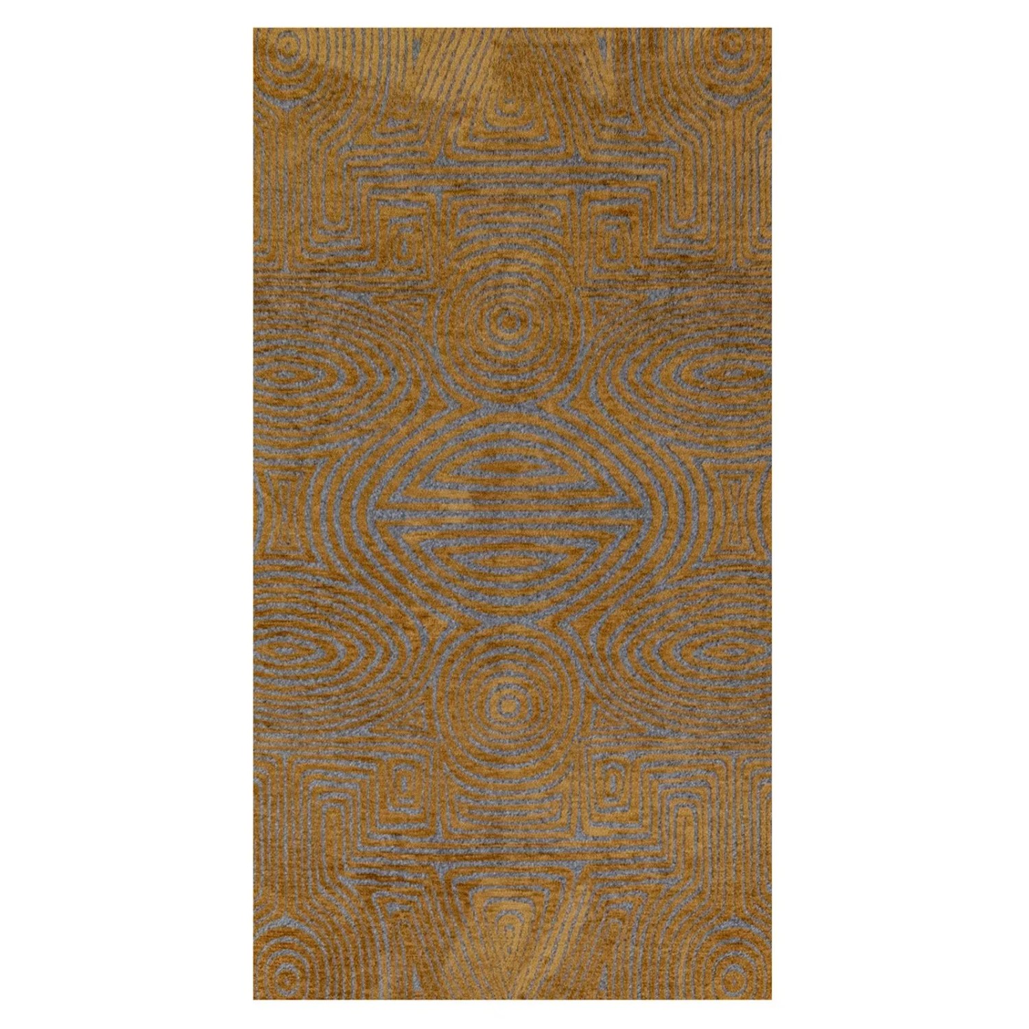 Lola&Moi Teppich Gold Stone Gold 80x150cm