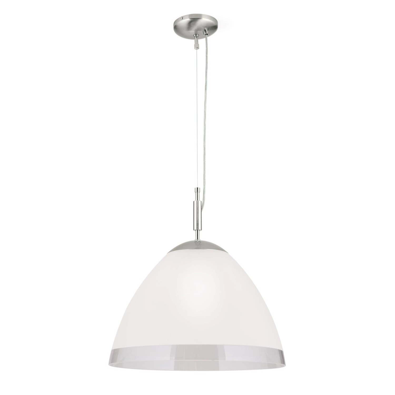 Orion Leuchten Hängeleuchte Opaldesign Ø 25 cm Satin günstig online kaufen