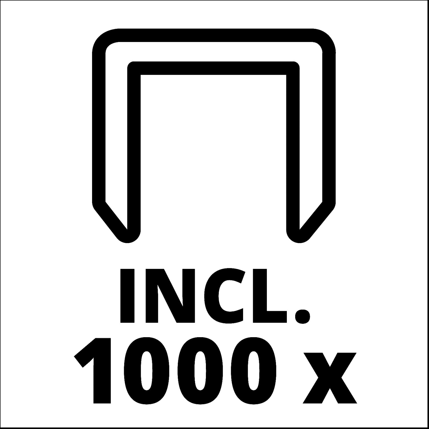 Symbolbild: 1000 Klammern inklusive für Einhell Akku-Tacker TC-CT 3,6 Li.