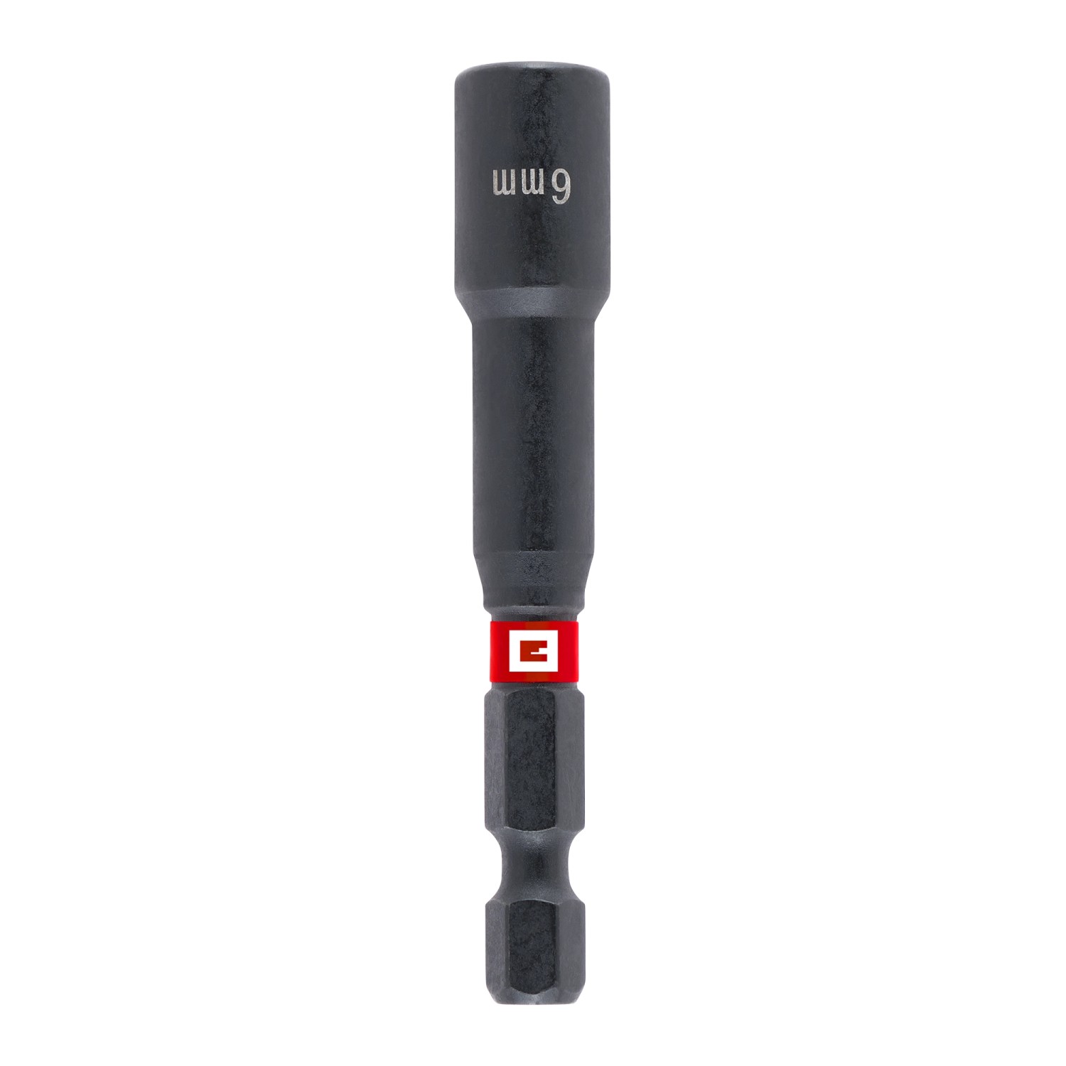 Einhell Impact Sechskant-Steckschlüssel mit 1/4 Zoll E 6.3 Schaft 6 mm