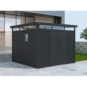 Starline Metall Gerätehaus Modell Style 7,56 m² Anthrazit