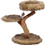 Dobar Design Katzenmöbel Jimmy mit Kratzsäule, Liegeflächen und Spielball.