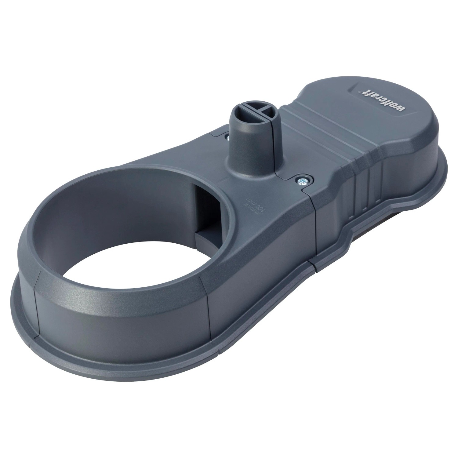Wolfcraft Absaugsystem HSD 68/100 für staubfreies Bohren mit Lochsägen und Bohrern.