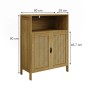 Vicco Midischrank Liora Bambus 60 x 80_2
